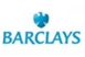 the barclays logo is blue and white and has a bird on it.