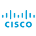 the cisco logo is blue and white on a white background.