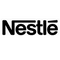 a black and white image of the nestle logo on a black background.