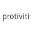 a logo for a company called protiviti on a white background.
