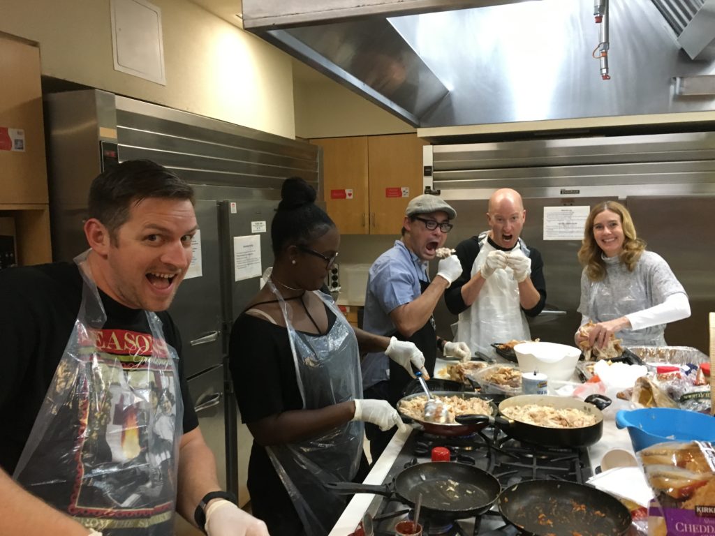 Cooking Event in Ronald McDonald House